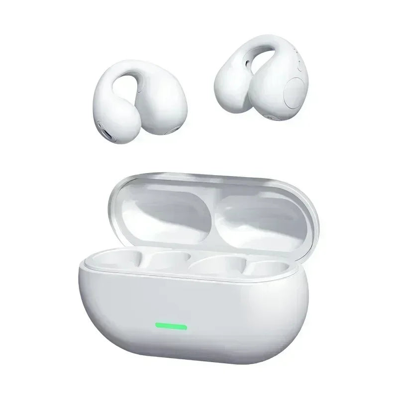 Écouteurs sans fil Bluetooth 5.3 à Conduction osseuse, oreillettes à Clip T75, musique, suppression du bruit, appel HD, sport, jeu, nouveau