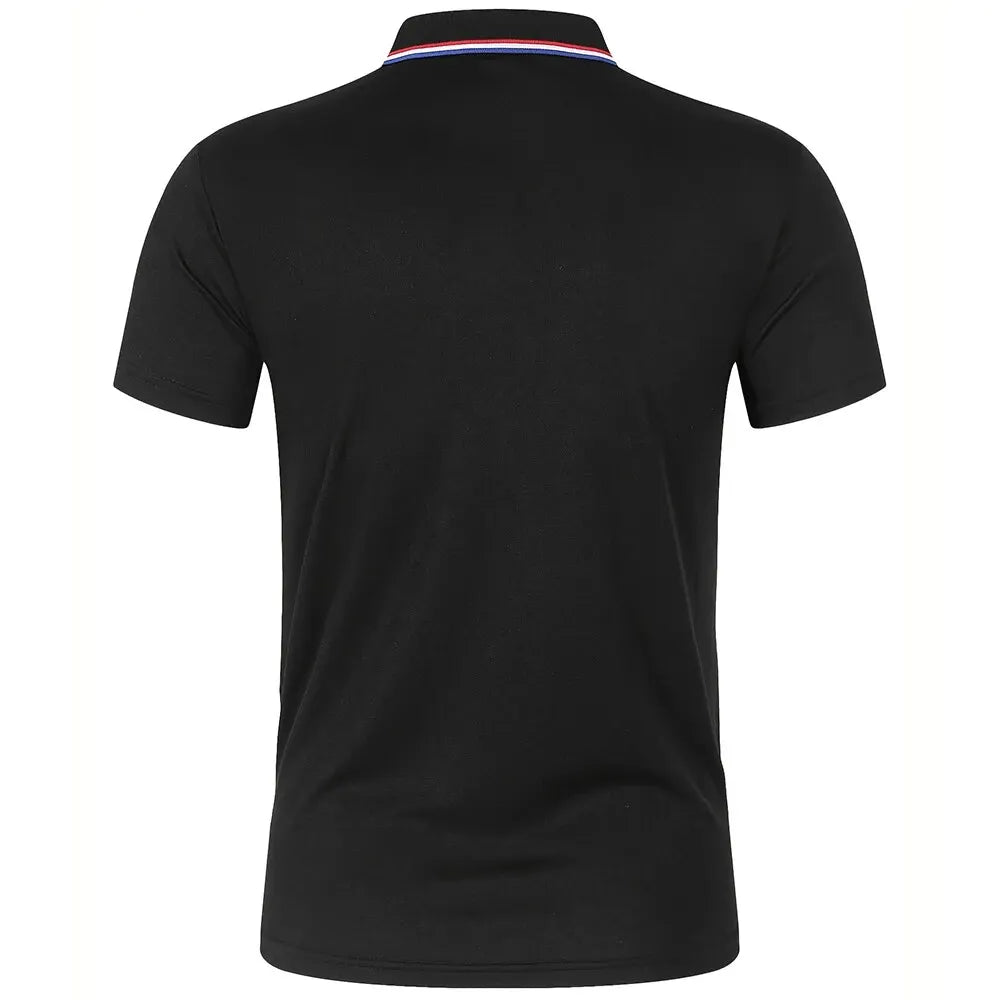 Polo d'été décontracté et respirant pour hommes, confortable, couleur unie, T-Shirt à manches courtes de haute qualité, offre spéciale, 2025