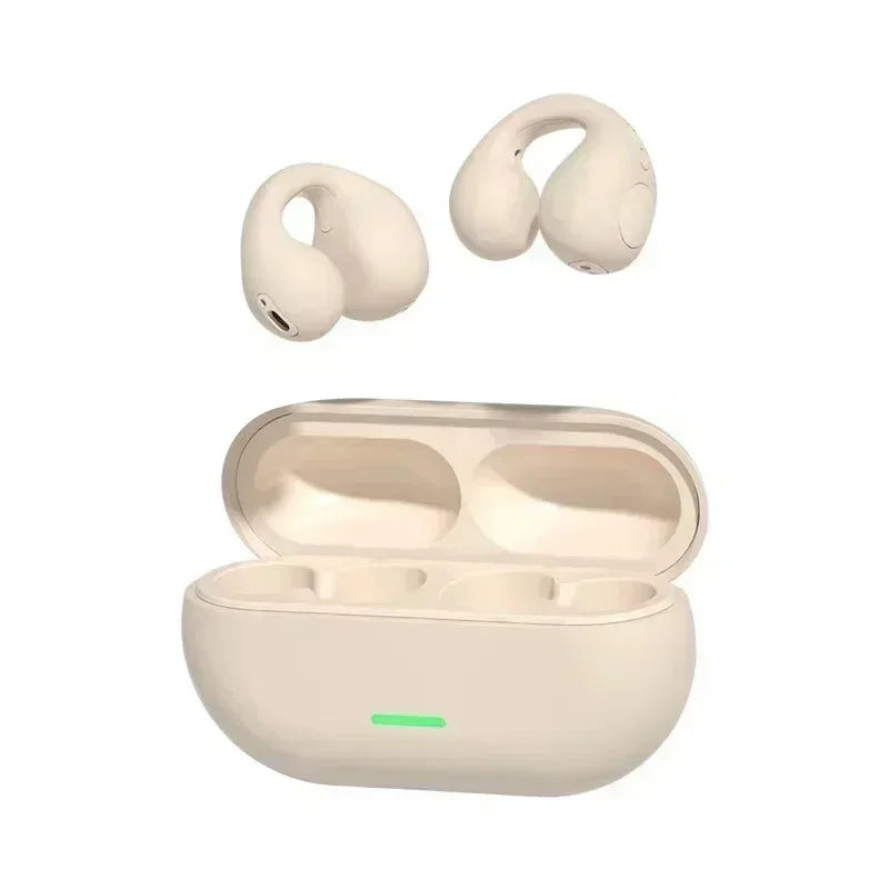 Écouteurs sans fil Bluetooth 5.3 à Conduction osseuse, oreillettes à Clip T75, musique, suppression du bruit, appel HD, sport, jeu, nouveau