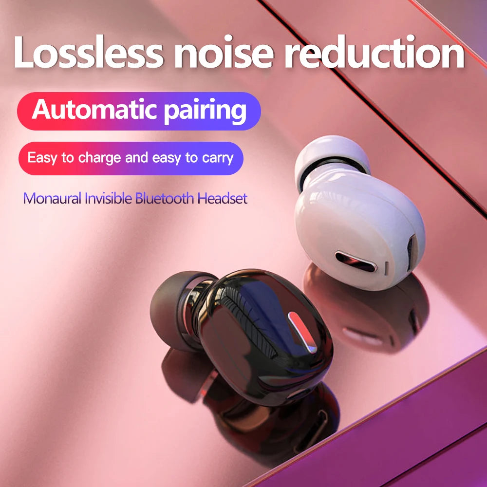 X9 casque sans fil Bluetooth 5.0 écouteurs avec micro unique dans l'oreille sport étanche TWS écouteurs Bluetooth mains libres casque