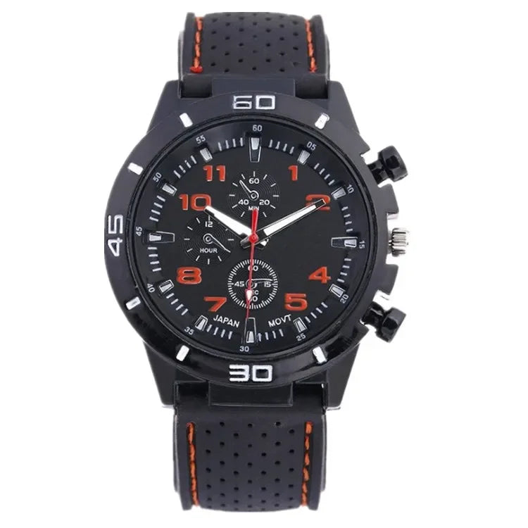 Mode de luxe Date Quartz hommes montres haut de gamme mâle horloge chronographe Sport hommes montre-bracelet Hodinky Relogio Masculino