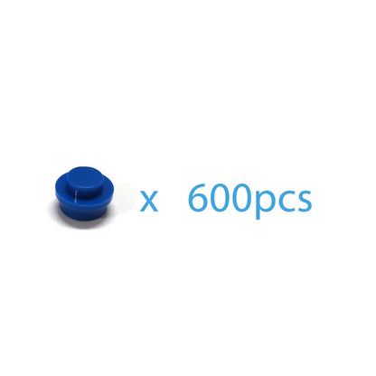 Blocs de construction à figurines fines, lampe en briques, 12 couleurs, taille créative éducative, Compatible avec 4037 jouets pour enfants, 600 pièces