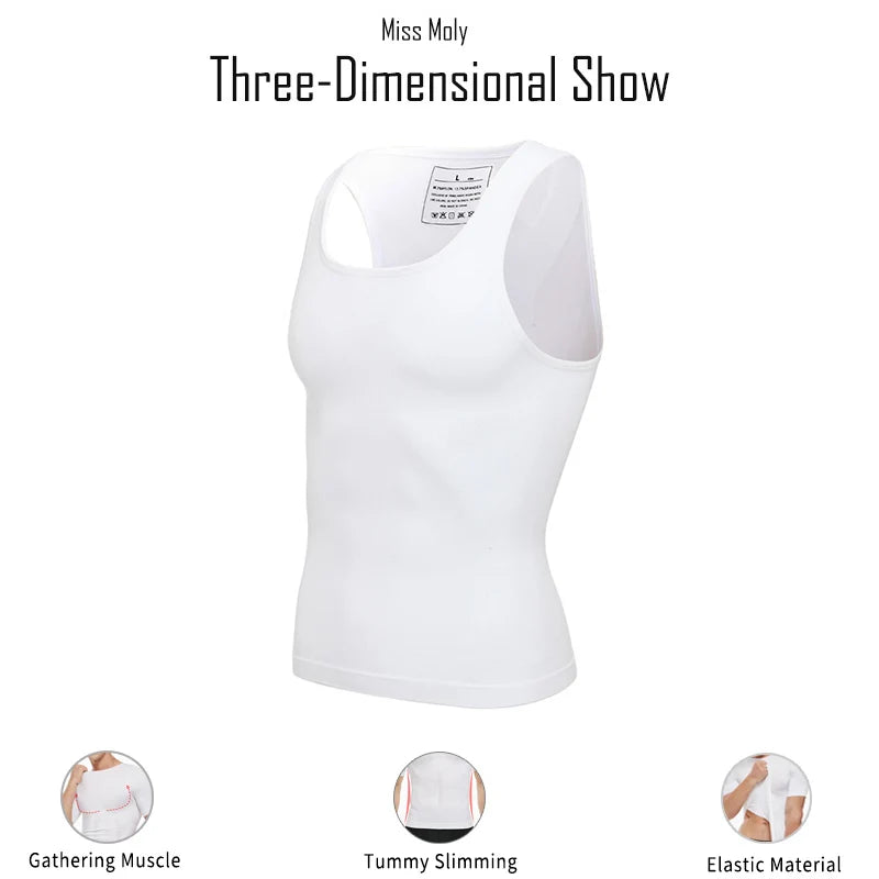 Hommes minceur corps Shaper ventre contrôle Shapewear homme Shapers modélisation sous-vêtements taille formateur Posture correctrice gilet Corset