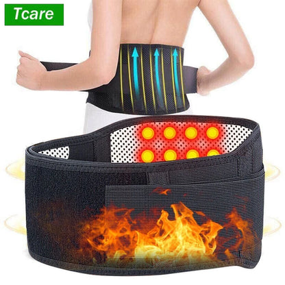 Tcare M - 4XL Tourmaline réglable auto-chauffant thérapie magnétique dos taille ceinture de soutien orthèse lombaire bande de Massage soins de santé