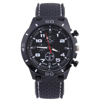 Mode de luxe Date Quartz hommes montres haut de gamme mâle horloge chronographe Sport hommes montre-bracelet Hodinky Relogio Masculino