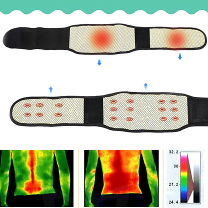 Tcare M - 4XL Tourmaline réglable auto-chauffant thérapie magnétique dos taille ceinture de soutien orthèse lombaire bande de Massage soins de santé