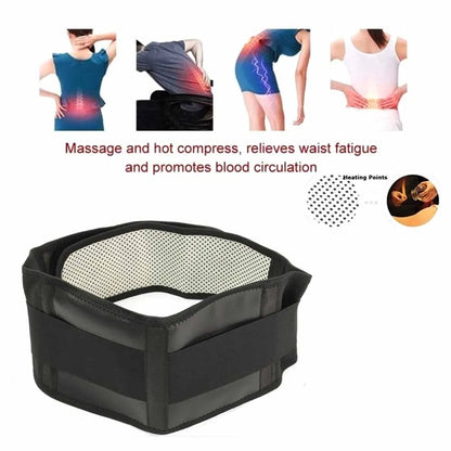 Tcare M - 4XL Tourmaline réglable auto-chauffant thérapie magnétique dos taille ceinture de soutien orthèse lombaire bande de Massage soins de santé