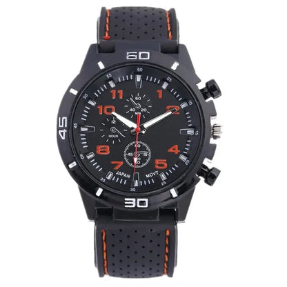 Mode de luxe Date Quartz hommes montres haut de gamme mâle horloge chronographe Sport hommes montre-bracelet Hodinky Relogio Masculino